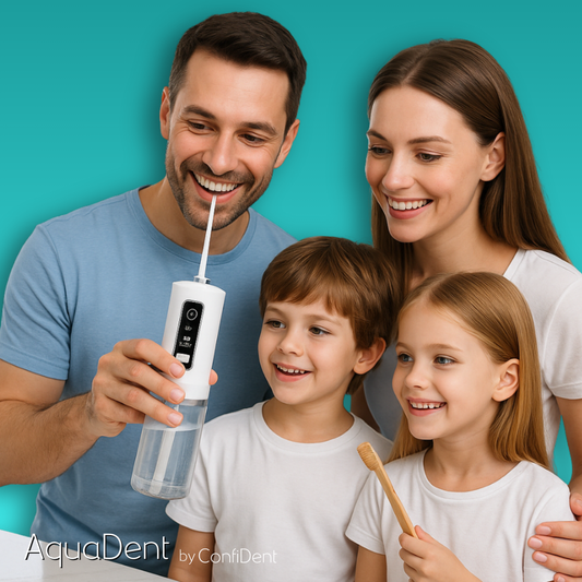 Aquadent PRO – Limpieza Bucal Profunda + Cepillo de Bambú De 20.000 Cerdas de Regalo